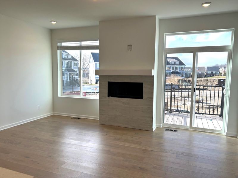 Spacious, unfurnished interior of a new home in Bristol Ridge Townhomes, Ann Arbor (Image 14). Spacious, unfurnished interior of a new home in Bristol Ridge Townhomes, Ann Arbor (Image 14).