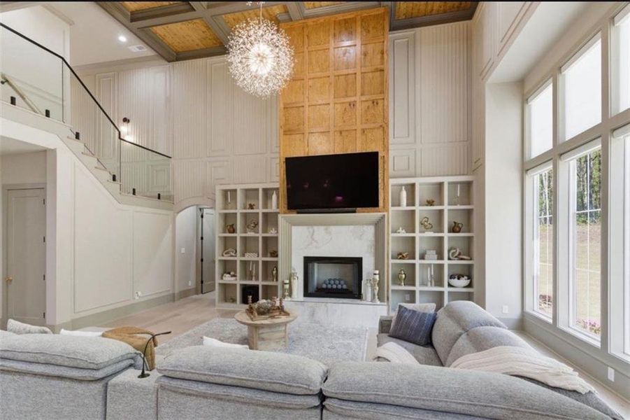 Furnished interior view inside a new home in , Tyrone (Image 31).