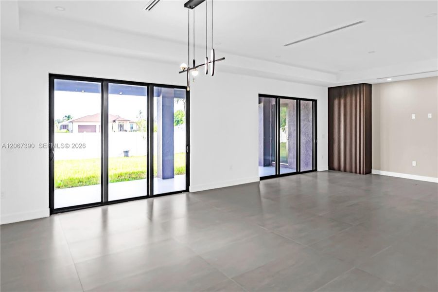 Spacious, unfurnished interior of a new home in , Cape Coral (Image 19). Spacious, unfurnished interior of a new home in , Cape Coral (Image 19).