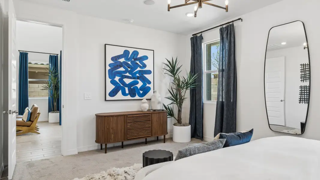 Furnished interior view inside a new home in El Cidro, Goodyear (Image 18).