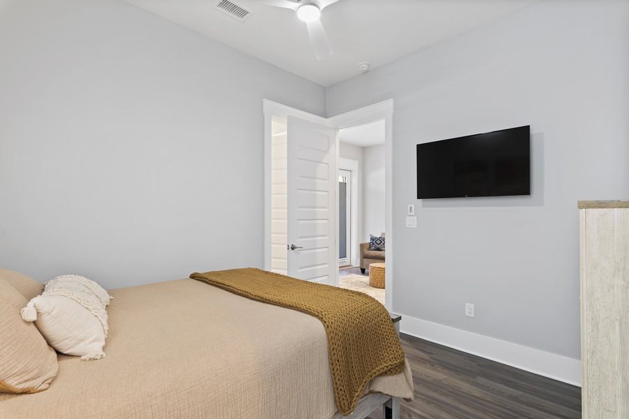 Representative furnished interior of a home built from the The Heron 20 by Brock Built in Twin Palms, Inlet Beach (Image 22).