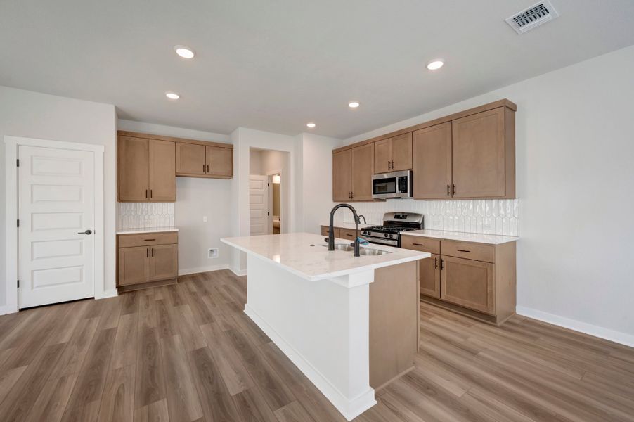 Furnished interior view inside a new home in Park Central, Georgetown (Image 10).