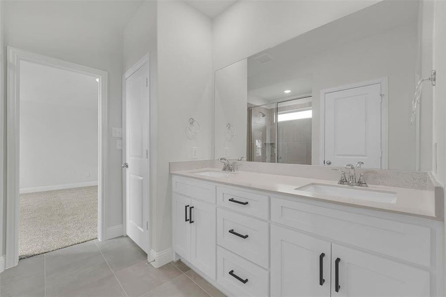 Furnished interior view inside a new home in , Princeton (Image 9).