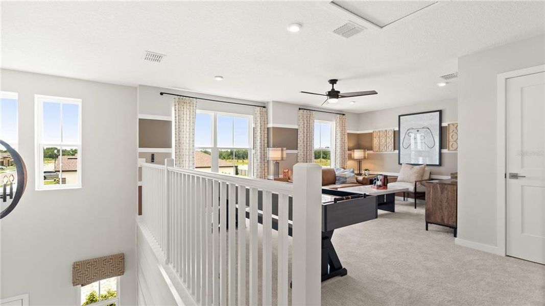 Furnished interior view inside a new home in Liberty Trace, Haines City (Image 27). Furnished interior view inside a new home in Liberty Trace, Haines City (Image 27).
