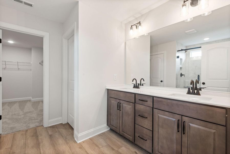 Furnished interior view inside a new home in Hayes Village, Greensboro (Image 11).