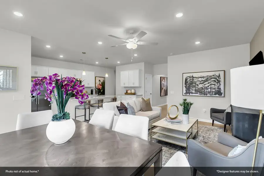 Furnished interior view inside a new home in Rich Square, Ash (Image 7).