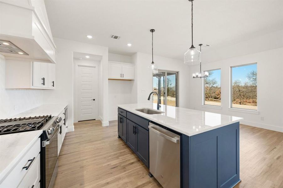 Furnished interior view inside a new home in Rocky Top Ranch, Reno (Image 10).