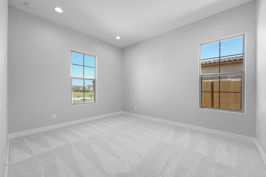 Spacious, unfurnished interior of a new home in Ellsworth Ranch, Queen Creek (Image 45). Spacious, unfurnished interior of a new home in Ellsworth Ranch, Queen Creek (Image 45).