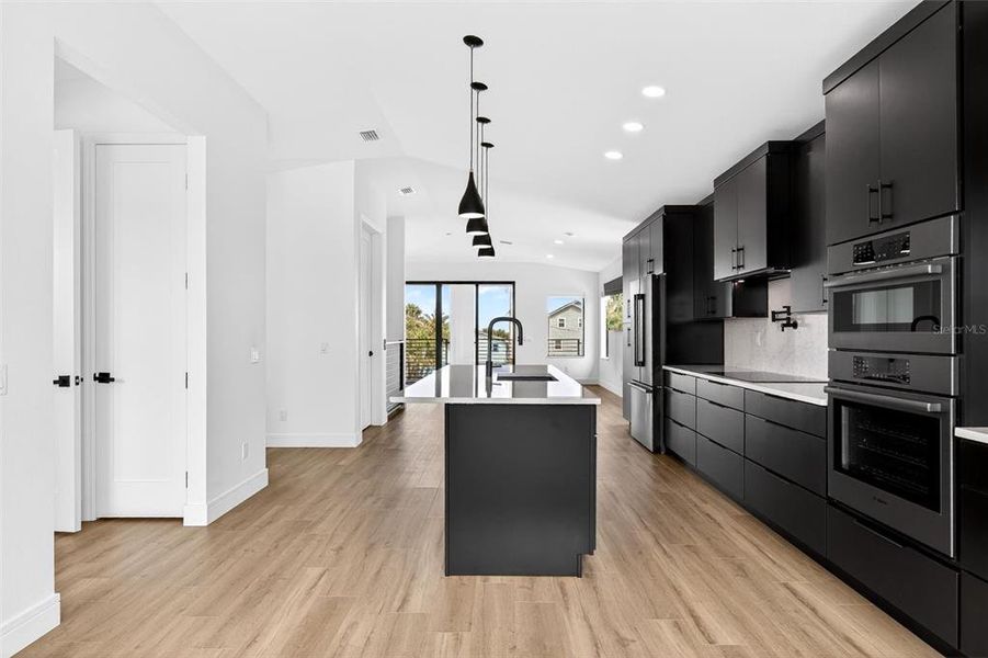 Furnished interior view inside a new home in , Flagler Beach (Image 37).