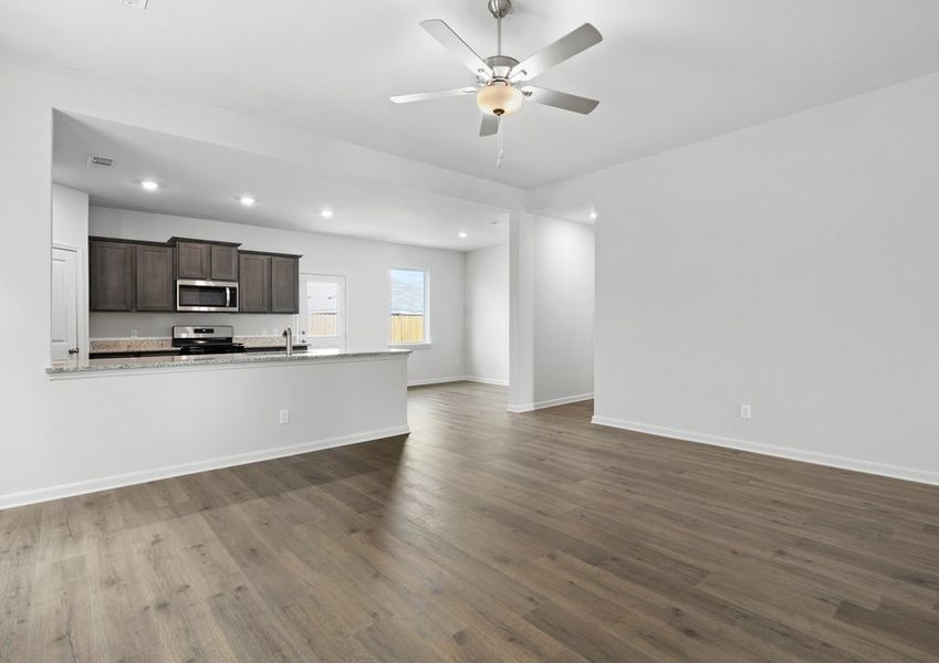 The Reed has a wonderful open-concept floor plan. The Reed has a wonderful open-concept floor plan.