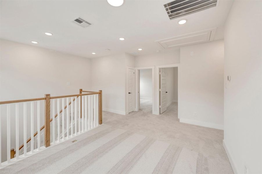 Spacious, unfurnished interior of a new home in Two Step Farm - Landmark Row Collection, Montgomery (Image 34).
