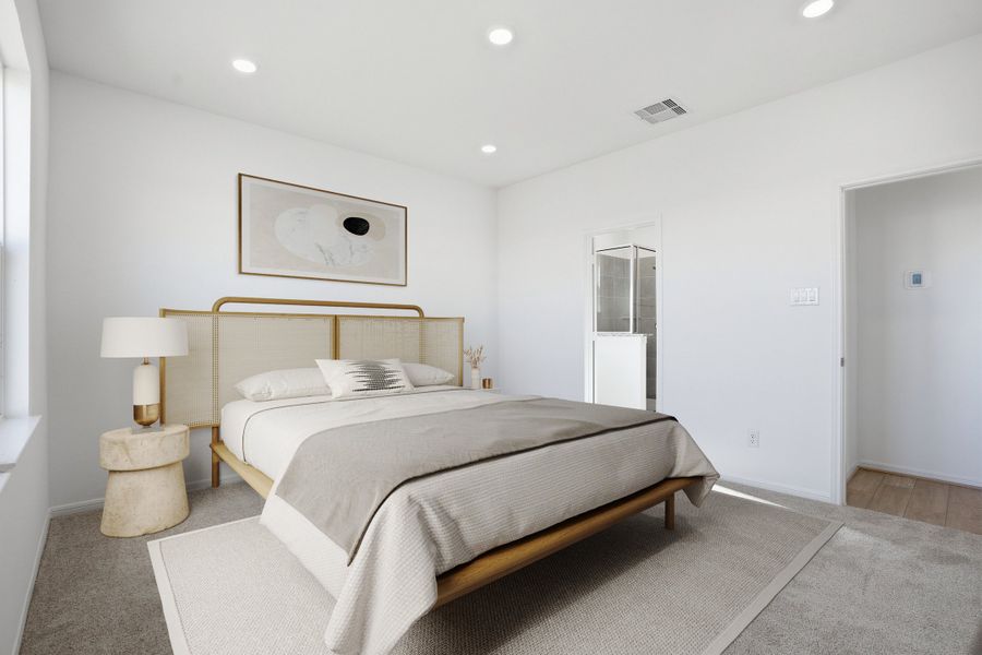 Furnished interior view inside a new home in Hockley Meadows, Hockley (Image 21).