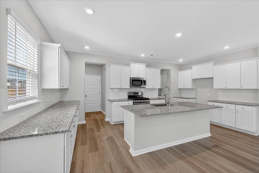 Furnished interior view inside a new home in Sweetgrass at Summers Corner, Summerville (Image 14).