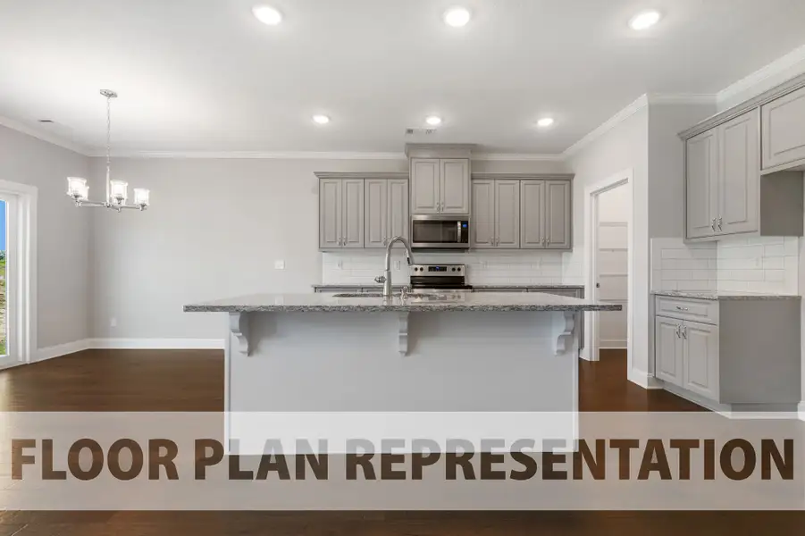 Representative furnished interior of a home built from the Galloway by Ivey Homes in Windsor, North Augusta (Image 6). Representative furnished interior of a home built from the Galloway by Ivey Homes in Windsor, North Augusta (Image 6).