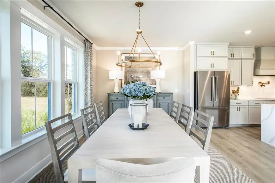 Furnished interior view inside a new home in , Roswell (Image 10). Furnished interior view inside a new home in , Roswell (Image 10).