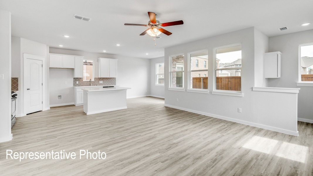 Furnished interior view inside a new home in Walden Pond, Forney (Image 6).