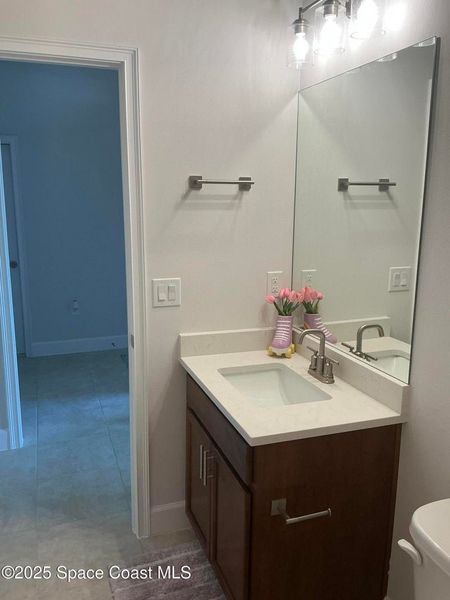 Furnished interior view inside a new home in St. John Preserve, Palm Bay (Image 8). Furnished interior view inside a new home in St. John Preserve, Palm Bay (Image 8).