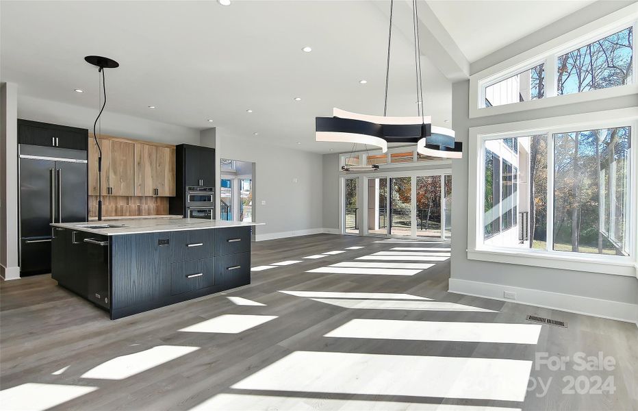 Open floor plan