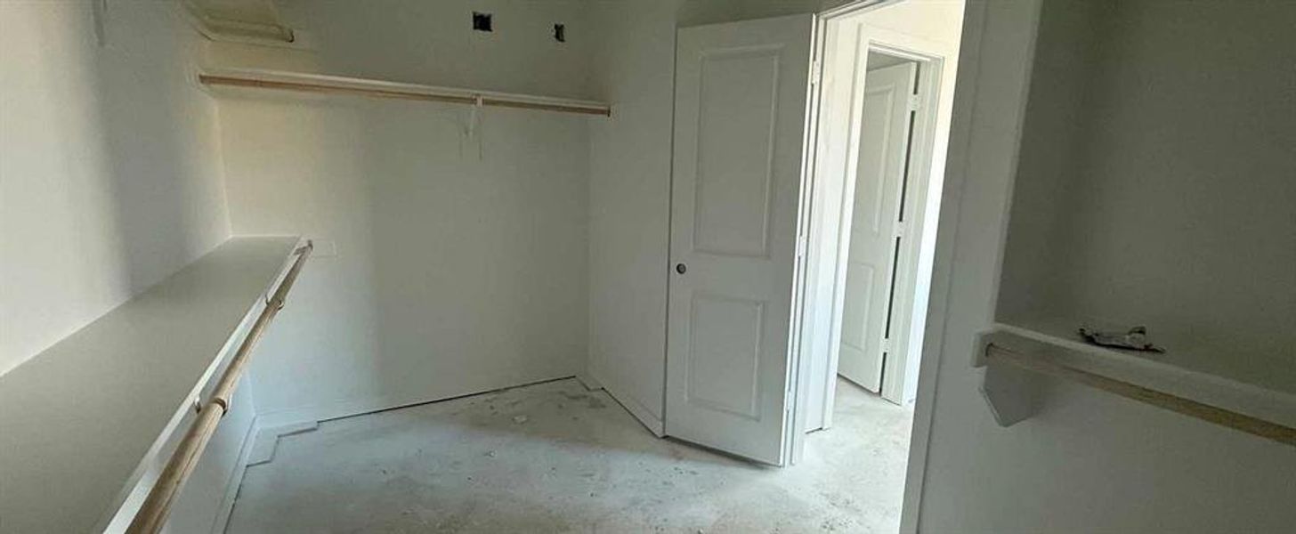 Primary Closet Construction Progress Primary Closet Construction Progress