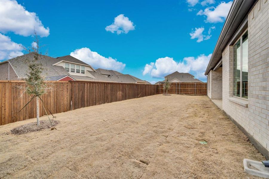 Exterior details and patio area of a home in Westside Preserve, Midlothian (Image 3).