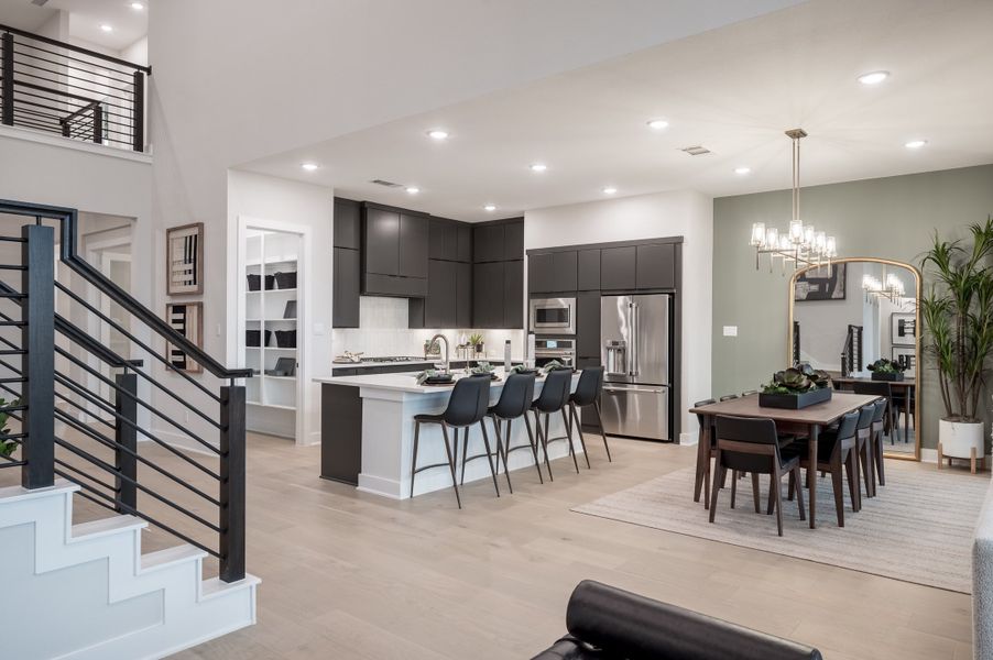 Representative furnished interior of a home built from the Barnhart by Tri Pointe Homes in Pecan Ridge, Fulshear (Image 34). Representative furnished interior of a home built from the Barnhart by Tri Pointe Homes in Pecan Ridge, Fulshear (Image 34).