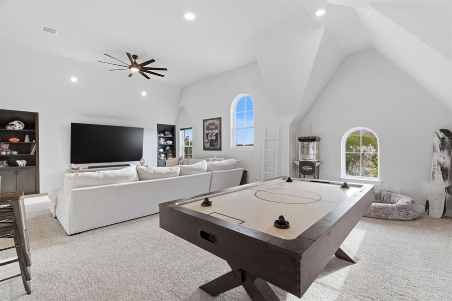 Furnished interior view inside a new home in , Corinth (Image 10).