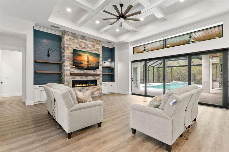 Furnished interior view inside a new home in , Odessa (Image 13).