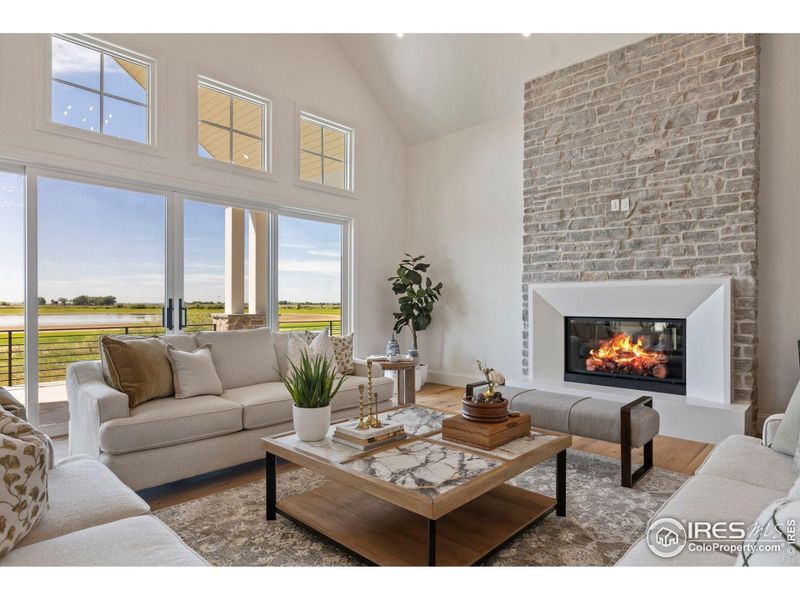 Furnished interior view inside a new home in , Berthoud (Image 7).