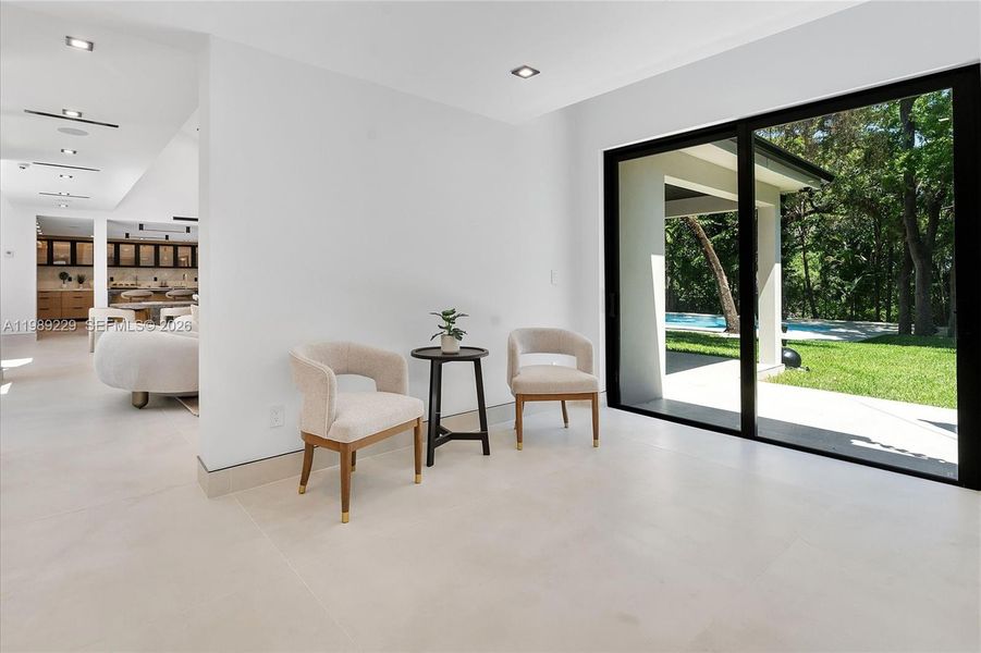 Furnished interior view inside a new home in , Hollywood (Image 7).