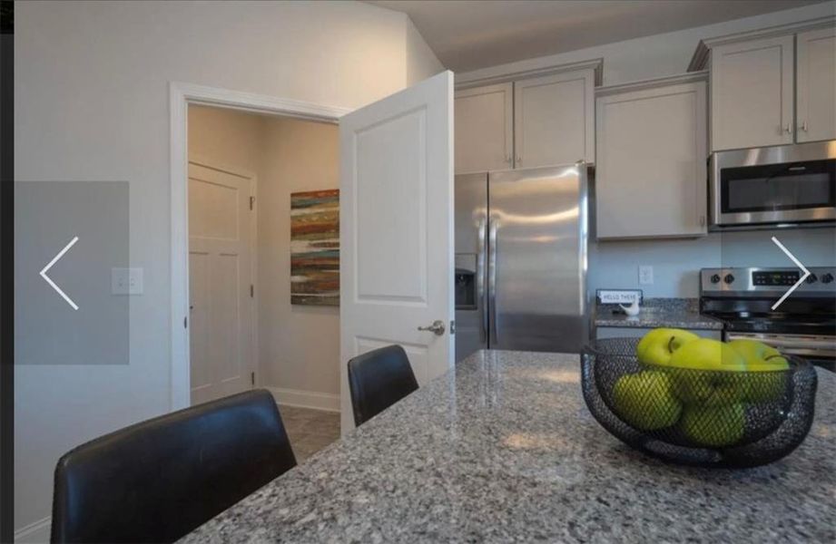 Furnished interior view inside a new home in Thunder Ridge, Dawsonville (Image 10).