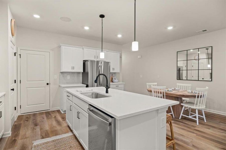 Furnished interior view inside a new home in , Jasper (Image 4).