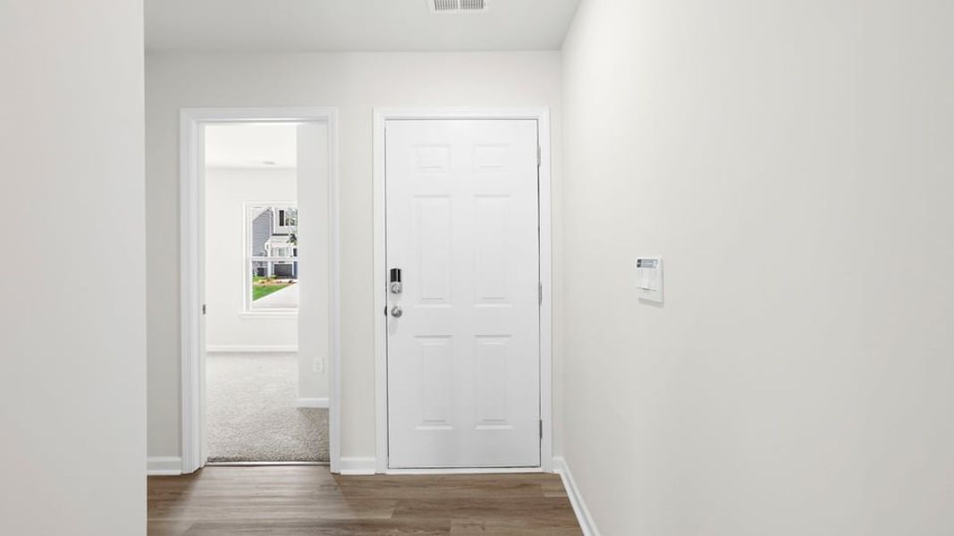 Spacious, unfurnished interior of a new home in Harper Ridge, Roebuck (Image 16). Spacious, unfurnished interior of a new home in Harper Ridge, Roebuck (Image 16).
