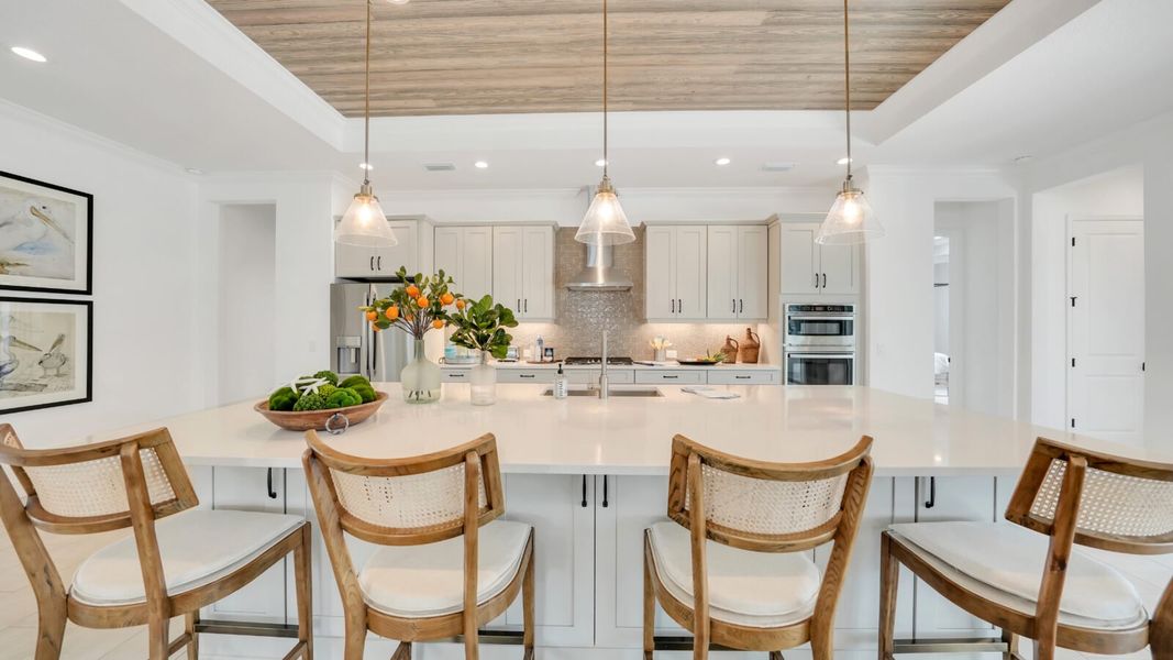 Furnished interior view inside a new home in Avelina, Venice (Image 9).