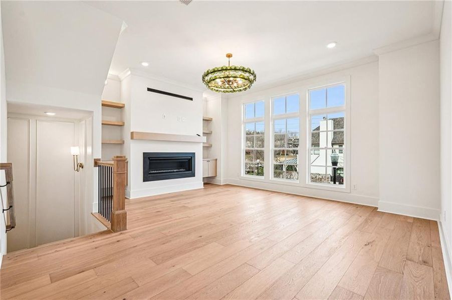 Spacious, unfurnished interior of a new home in Park Walke, Alpharetta (Image 33).