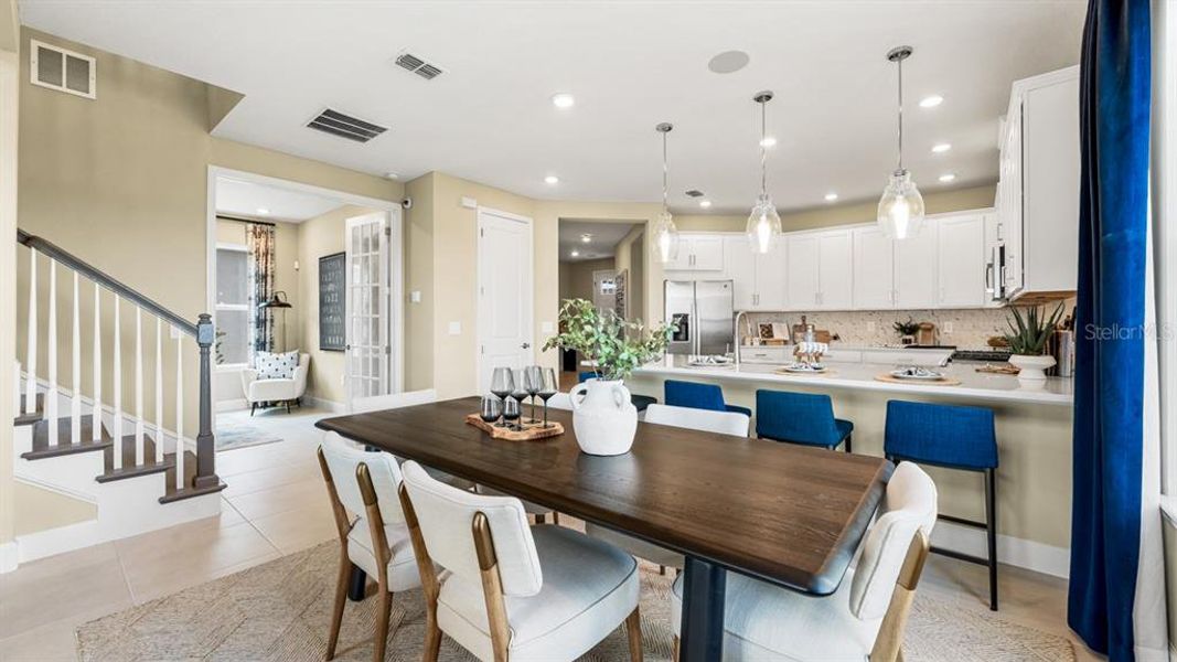 Furnished interior view inside a new home in Indigo Creek, Apollo Beach (Image 38).