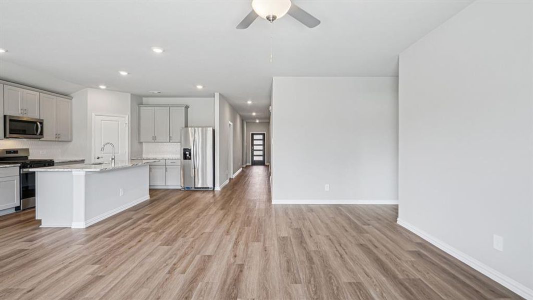 Photo is not of the actual home, but is an inspirational photo of builder’s model home and may depict options, furnishings, and/or decorator features that are not included.