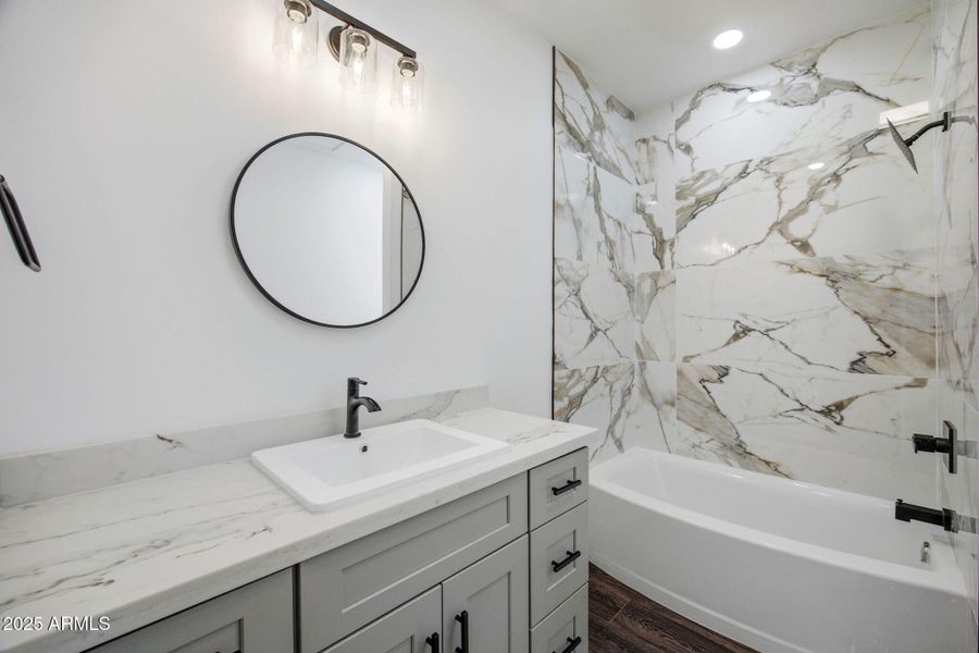 Guest bath with granite Guest bath with granite