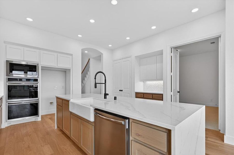 Furnished interior view inside a new home in Cambridge Crossing, Celina (Image 6).