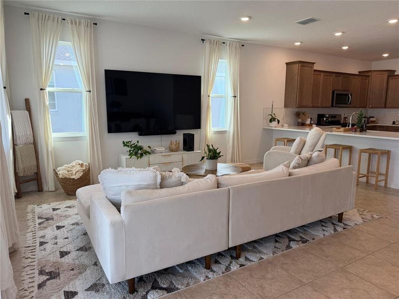 Furnished interior view inside a new home in , Ocala (Image 6). Furnished interior view inside a new home in , Ocala (Image 6).