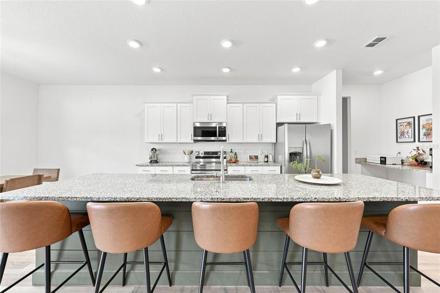 Furnished interior view inside a new home in , Palm Coast (Image 19).