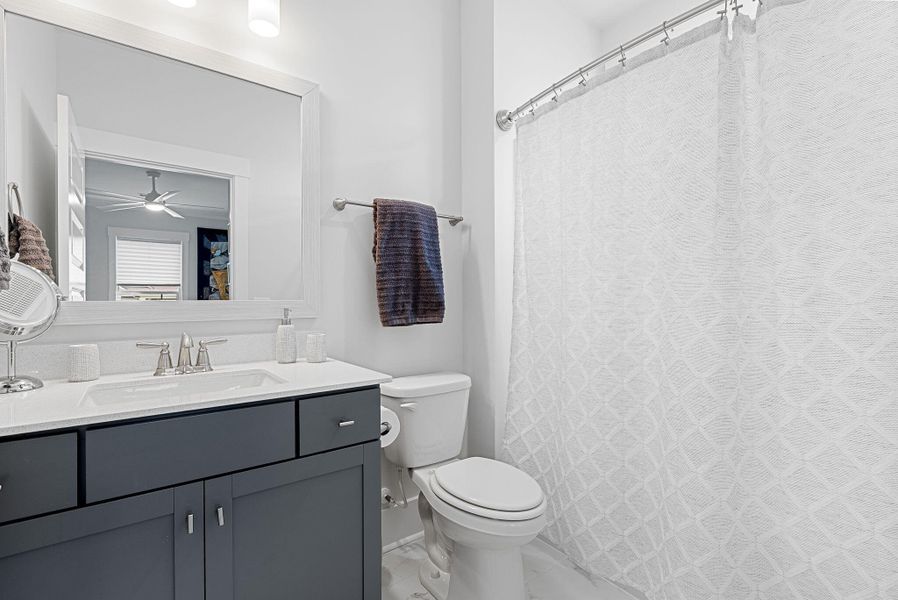 Furnished interior view inside a new home in Sea Island Preserve, Johns Island (Image 53).