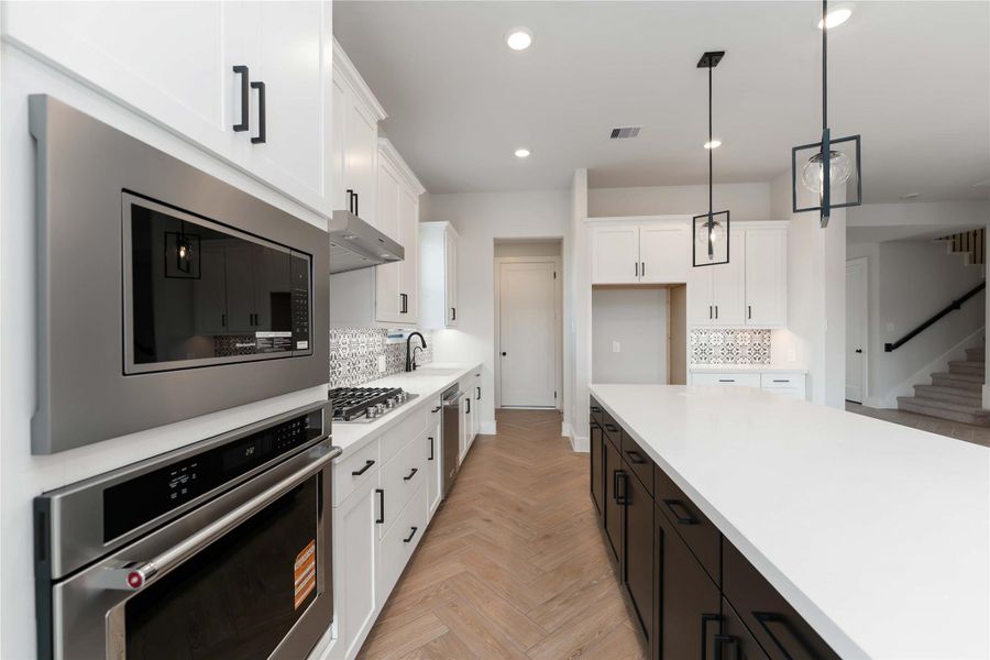 Furnished interior view inside a new home in Elyson, Katy (Image 11). Furnished interior view inside a new home in Elyson, Katy (Image 11).