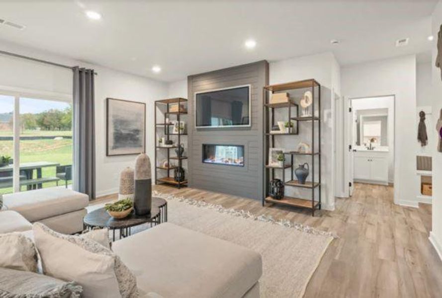 Furnished interior view inside a new home in The Estates at Gainesville Township, Gainesville (Image 30).