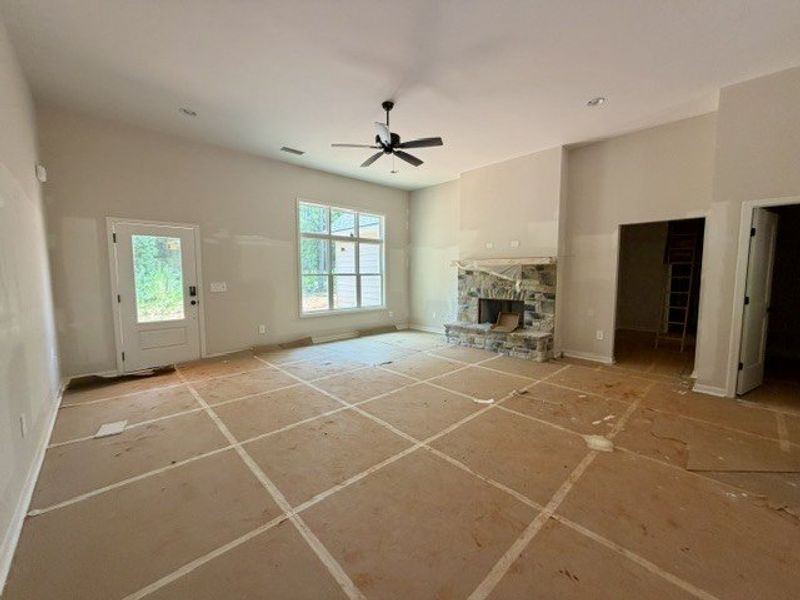 In-progress construction of a new home in Rocky Mount, Greenville, GA (Image 3).