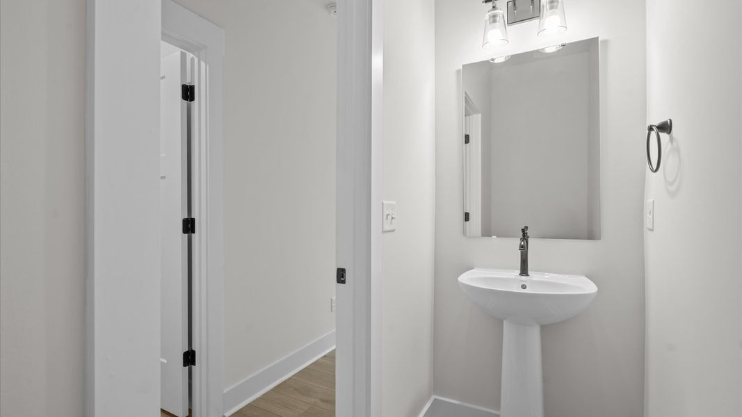 Furnished interior view inside a new home in Pleasant Falls, Moore (Image 17).