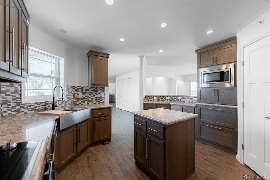 Furnished interior view inside a new home in , Byers (Image 4). Furnished interior view inside a new home in , Byers (Image 4).