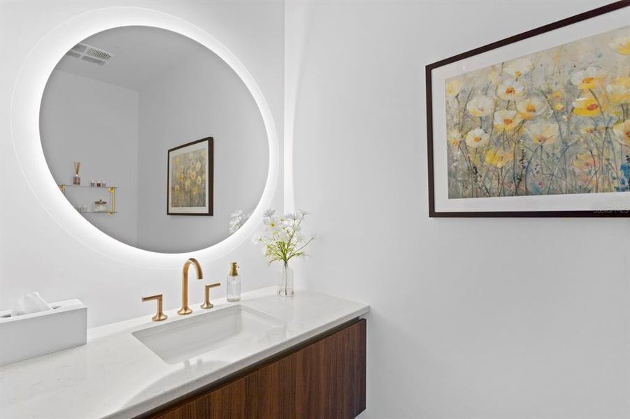 Furnished interior view inside a new home in , St. Petersburg (Image 12).