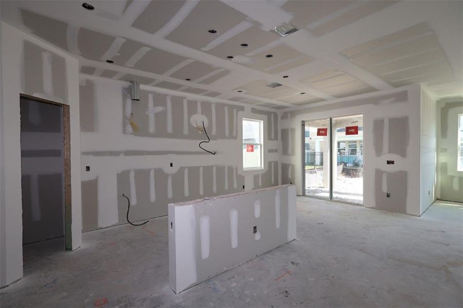 In-progress construction of a new home in Eden at Crossprairie, St. Cloud, FL (Image 6).