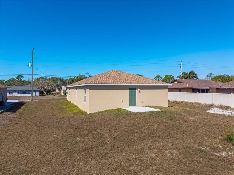 Exterior details and patio area of a home in , Englewood (Image 3).