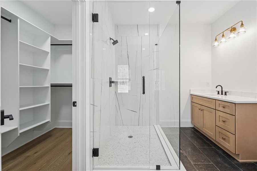 Furnished interior view inside a new home in , Dacula (Image 27).